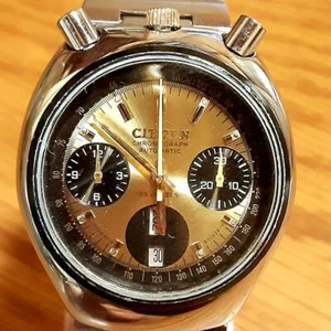 Citizen Challenge Timer 67-9020 Tsunochrono Vintage DayDate Automatic Mens Watch - Picture 1 of 8