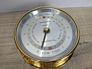Maximum Weather Instruments Harbormaster Tide Clock in Good Used Condition - Picture 1 of 3
