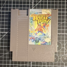 Konami The Adventures of Bayou Billy Nintendo NES Action Adventure NTSC-U/C