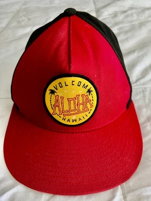 VOLCOM ALOHA HAWAII Baseball Hat Cap SURFING SKATEBOARDING SURFBOARD - Image 1 of 4