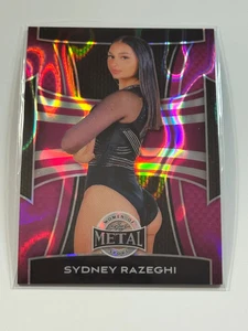 Hoja de metal 2025 para mujer base deportiva rosa lava #122 Sydney Razeghi 1/1 - Imagen 1 de 2
