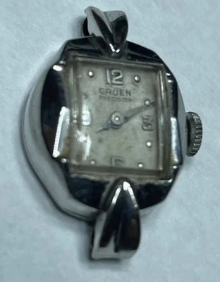 Swiss Vintage Gruen Precision 17J 215R Ladies Watch 10K RGP Manual Wind Runs - Image 1 of 4