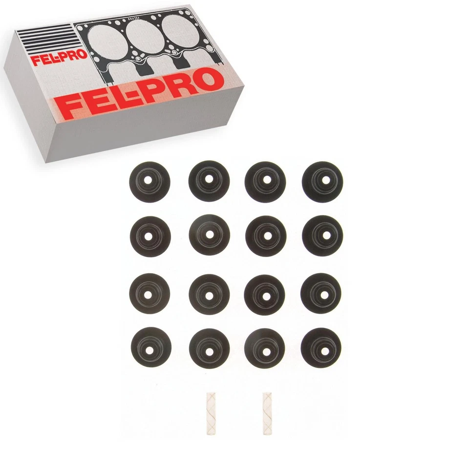 Fel-Pro Eng Valve Stem Oil Seal Set Intake and Exhaust For 02 Cadillac Eldorado - Изображение 1 из 1