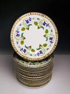 Haviland - Limoges - "Impératrice Eugénie" - 1 Assiette à dessert ∅ 22 cm - Picture 1 of 5