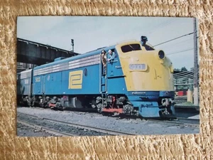 PENN CENTRAL 5033 AT HARMON,NY, 1975.VTG POSTKARTE*P50 - Bild 1 von 2