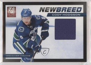 2011-12 Panini Elite New Breed Materials Cody Hodgson #7 Rookie RC