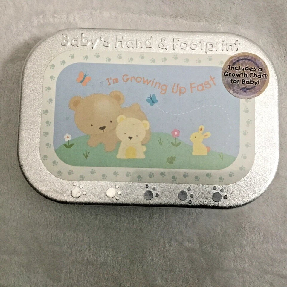 Carter's 🍼Child of Mine -Baby's Hand and Foot Plaster Print Kit-w/Growth Chart - Image 1 of 3