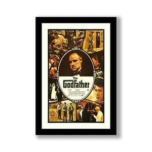 El Padrino - Póster de película enmarcado 11x17 por Wallspace - Imagen 1 de 6