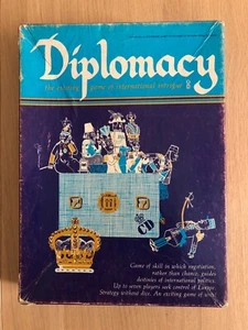 Juego de mesa de estrategia de diplomacia de intriga internacional 1976 Avalon Hill - Imagen 1 de 1