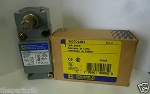 NEW SQUARE D 9007C62B2 SIDE ROTARY LIMIT SWITCH 9007 C62B2 Series A NIB - Picture 1 of 7