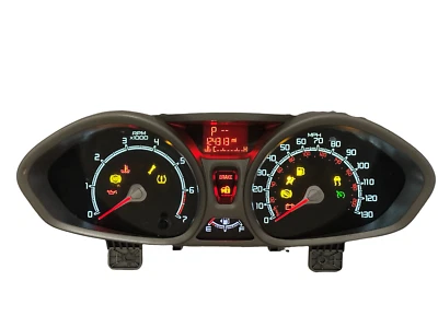 Speedometer Instrument Cluster 2013 Ford Fiesta Dash Panel Gauges 124,313 Miles - Image 1 of 3