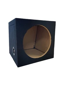 10 Zoll Versiegelt Leer Sub Auto Audio Subwoofer Gehäuse 20L MDF Schwarz Teppich - Bild 1 von 3