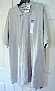 Großes Herren Poloshirt Grau Basic Edition Gr. 4X (XXXXL) NEU - Bild 1 von 2