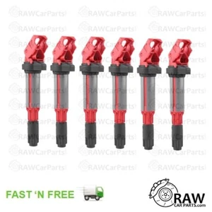 Set of 6x High Performance Uprated Coil Packs for BMW N55B30A M135i M235i - Picture 1 of 1