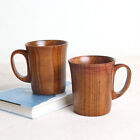 Taza de madera hecha a mano para beber, vaso de Material Natural para té, café,