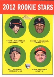 #158 Steve Lombardozzi / Pedro Florimon / Matt Dominguez / Devin Mesoraco - Wash