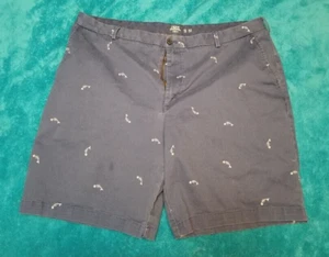 Blaue Herrenshorts Izod - vorne flach - Gr. 42 - Bild 1 von 3