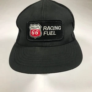 VTG 80s 90s Phillips 66 Racing Fuel Mesh Trucker Adjustable Snapback Hat [CT04] - Picture 1 of 10
