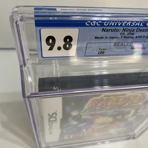 9.8 A++ SEALED Naruto: Ninja Destiny CGC Nintendo NEW DS, 2008 GEM MINT - Bild 1 von 10