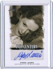 2012 LEAF Pop Century Signatures Piper Laurie Autograph Card THE HUSTLER CARRIE