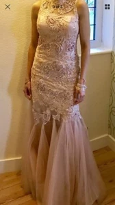 Forever Unique Kassidy Embellished Maxi Dress Net Skirt UK10 US6 EU38 RRP £800 - Picture 1 of 5