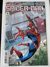 Web Of Spider-Man #1  1st App Harley Keener 1st  Print  Marvel NM