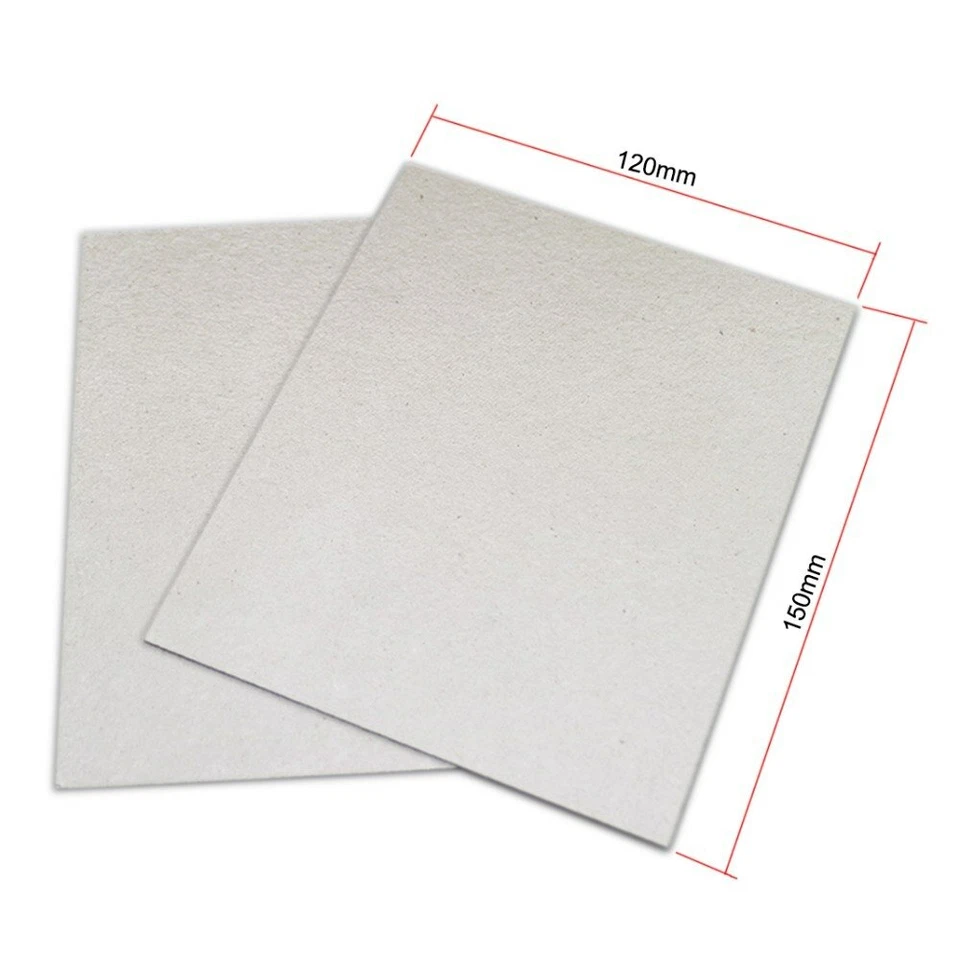 ISOLANTE FORNO MICROONDE 2 FOGLI MICA RIGIDO 13x13 CM UNIVERSALE - Immagine 1 di 1