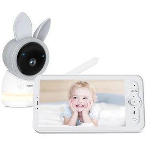Arenti AINanny 2K Video-Babyphone mit LCD-Bildschirm, Schwenk-Neigefunktion - Bild 1 von 12