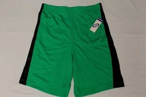 NEW Boys Athletic Shorts XS 4 - 5 Mesh Basketball Workout Gym Running Green - Picture 1 of 2