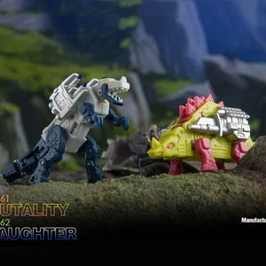 DR.WU DW-E61&DW-E62 Nastro Dinosauro BRUTALITÀ e MACELLAZIONE Modellino MINI Giocattolo - Foto 1 di 11