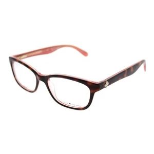 Kate Spade New York Kate Spade Brylie 0QTQ Havana Pink Eyeglasses, 50-16-135 - Picture 1 of 8