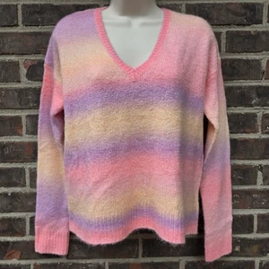 Suéter Lilly Pulitzer Talla XS Chiya Tejido a Rayas Delicioso Melón Ojo Espaciado 010866 - Imagen 1 de 5