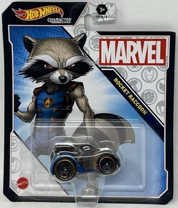 Hot Wheels Marvel Guardianes de la Galaxia Rocket Mapache Diecast NUEVO 2022 - Imagen 1 de 2