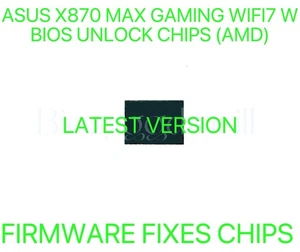 ASUS X870 MAX GAMING WIFI7 W, SANS MOT DE PASSE MICROLOGICIEL PUCE BIOS DERNIÈRE VERSION - Photo 1/1