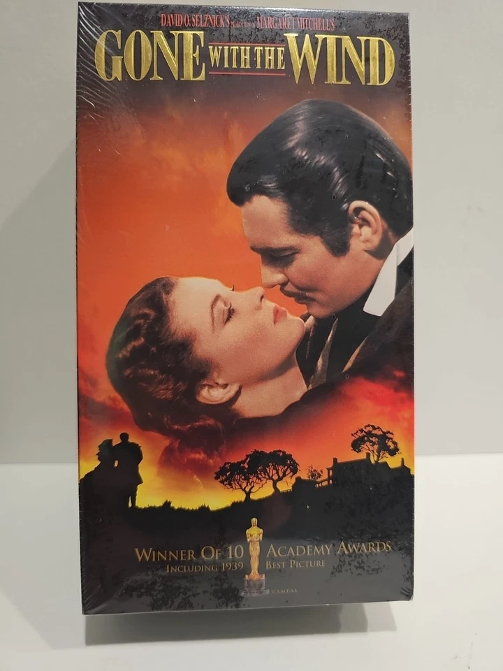 Gone With the Wind (VHS, 1998, Digitally Re-Mastered) New Sealed Box Set (2) - Image 1 of 4