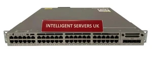 Cisco Catalyst WS-C3850-48F-L 48-Port 1Gbit RJ45 PoE+ LAN Base Se WS-C3850-48F-L - Bild 1 von 2