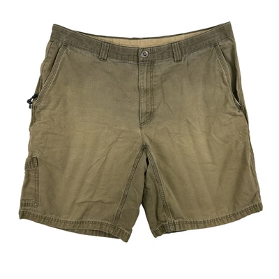 Columbia Cargo Shorts Mens 40 Big & Tall Flat Front Outdoor Travel Workwear - Image 1 of 4
