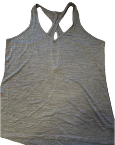 Champion DuoDry Damen Tank Top XXL grau schwarz Mesh sportlich Laufen Training - Bild 1 von 3