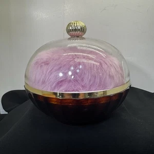 NEW Vintage REVLON Intimate Perfumed Bath Powder 6.7 Oz Lavender Puff - Picture 1 of 9
