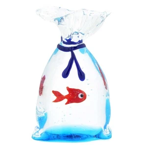 Bolsa de vidrio para acuario GlassOfVenice Murano con peces tropicales - Imagen 1 de 6