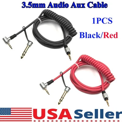 Cable de repuesto auxiliar con forma de Dr negro/rojo para Beats Detox Dre por cable de audio Foto 1 de 4