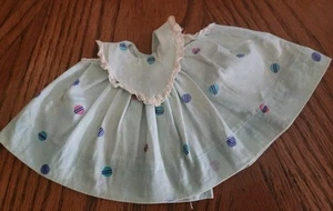 Vintage Puppenkleid für 10 bis 12 Zoll Puppe 60er Jahre - Bild 1 von 3