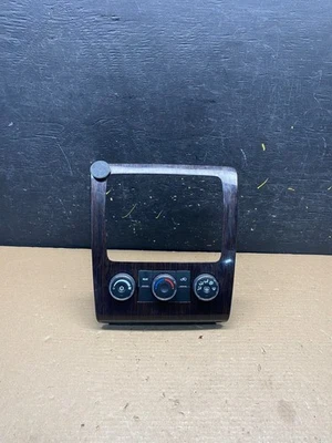 Chevrolet Traverse 2013 a 2017 radio bisel aire acondicionado calefacción control climático S6492 DG Foto 1 de 4