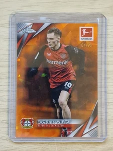 2025 Topps Chrome Sapphire Bundesliga - Florian Wirtz 4/25 Bayer Leverkusen - Picture 1 of 3