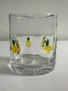 Anthropologie Icon Juice Glass Pineapple - Picture 1 of 3