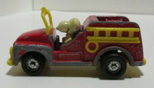 Vintage - 1958 Snoopy Fire Truck Diecast - Picture 1 of 5
