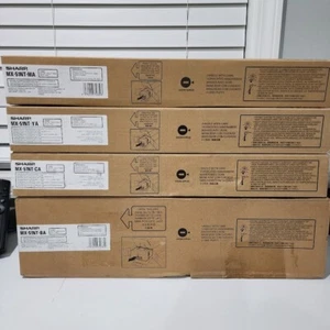 Sharp MX-51NT Complete Toner Set B/C/M/Y - Picture 1 of 2