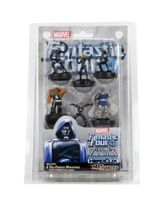 Marvel WizKids Fantastic Four HeroClix 6 miniaturas prepintadas con tarjetas nuevo - Imagen 1 de 5