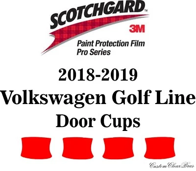 Película de protección de pintura 3M Scotchgard serie Pro 2018 2019 Volkswagen Golf Line Foto 1 de 3