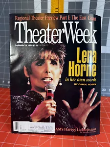 THEATERWOCHE MAGAZIN 1994 Vintage Broadway Lena Horne - Bild 1 von 3